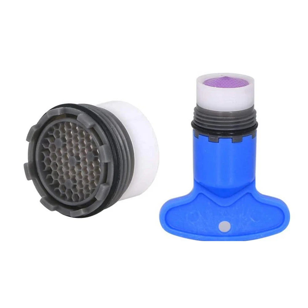 Plastic Practical Faucet Aerator Repair Wrench with Bubbler Filter Faucet Aerator Key Tap Tool Foamer Removal Spanner Instrument