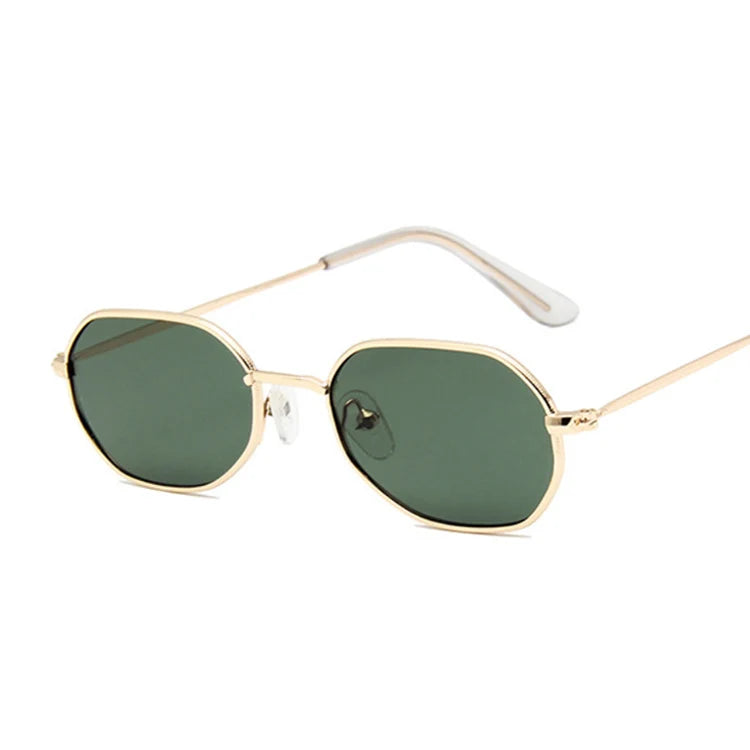 2020 New Red Brand Designer Vintage Oval Sunglasses Woman Retro Clear Lens Eyewear Square Sun Glasses For Female Male UV400