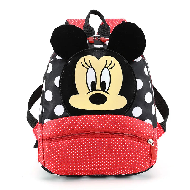 Disney Cartoon Backpack For Baby Boys Girls Minnie Mickey Mouse Children Lovely Schoolbag Kindergarten Schoolbag Kids Gift
