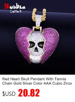 Bubble Letter Custom Photo Necklace for Men Personalized Picture Medallions Pendant Hip Hop Cubic Zircon Rock Jewelry 2021 Trend