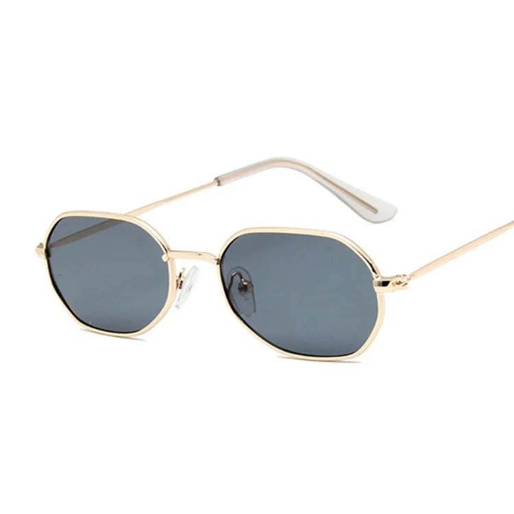 2020 New Red Brand Designer Vintage Oval Sunglasses Woman Retro Clear Lens Eyewear Square Sun Glasses For Female Male UV400
