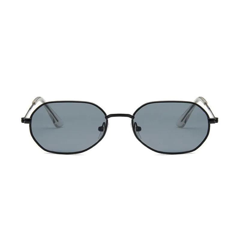 2020 New Red Brand Designer Vintage Oval Sunglasses Woman Retro Clear Lens Eyewear Square Sun Glasses For Female Male UV400
