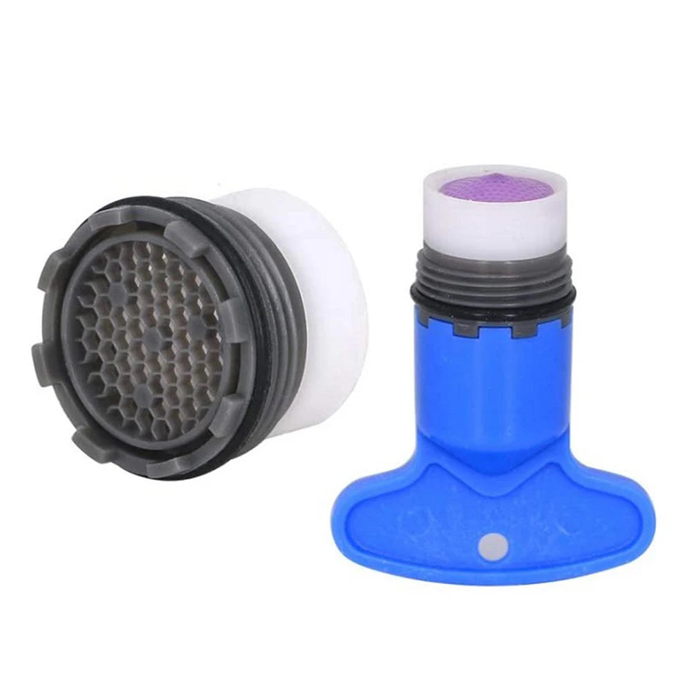 Plastic Practical Faucet Aerator Repair Wrench with Bubbler Filter Faucet Aerator Key Tap Tool Foamer Removal Spanner Instrument