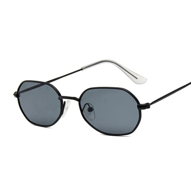 2020 New Red Brand Designer Vintage Oval Sunglasses Woman Retro Clear Lens Eyewear Square Sun Glasses For Female Male UV400