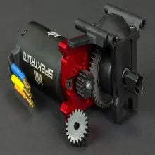 RC Car 1/8 Typhon 6S V5 4WD BLX Buggy with Spektrum Firma RTR (Ready-to-Run), Black and Red, ARA8606V5