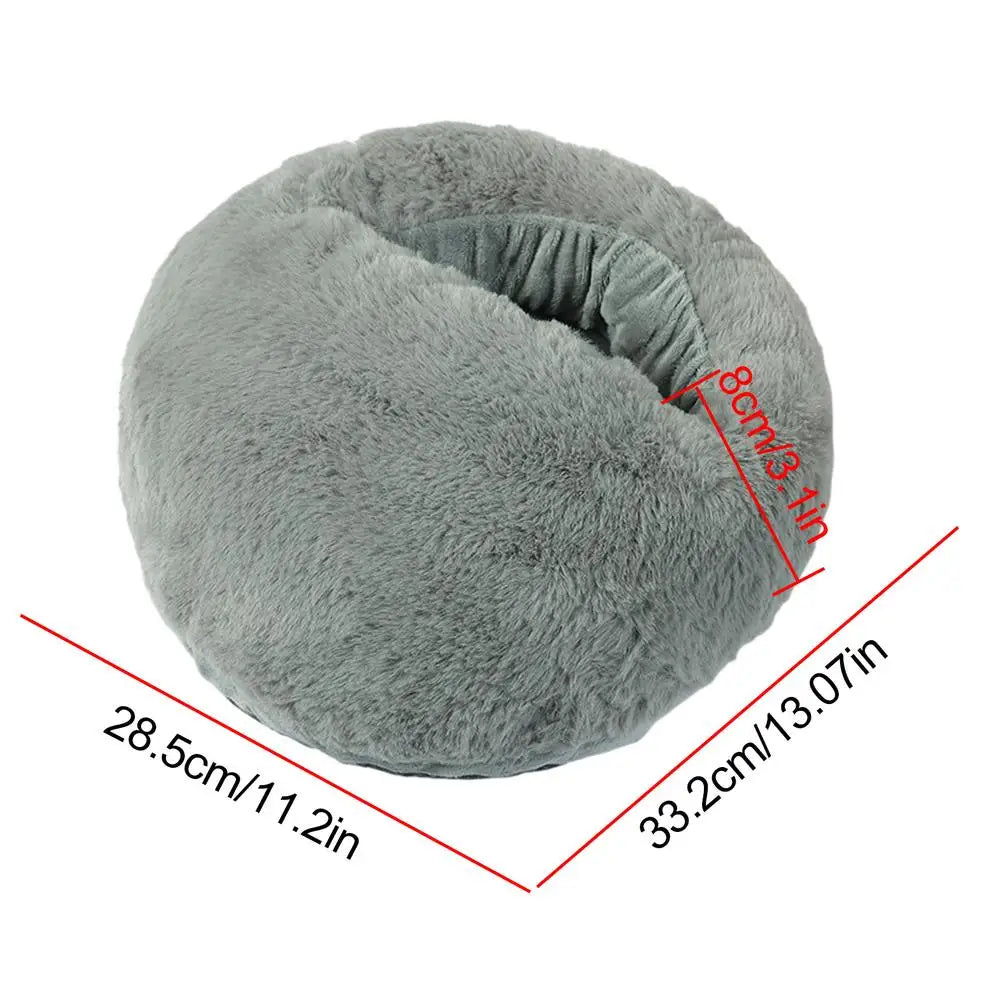 Winter USB Charging Electric Foot Heating Pad Universal Soft Plush Washable Foot Warmer Heater Household Foot Warming Mat