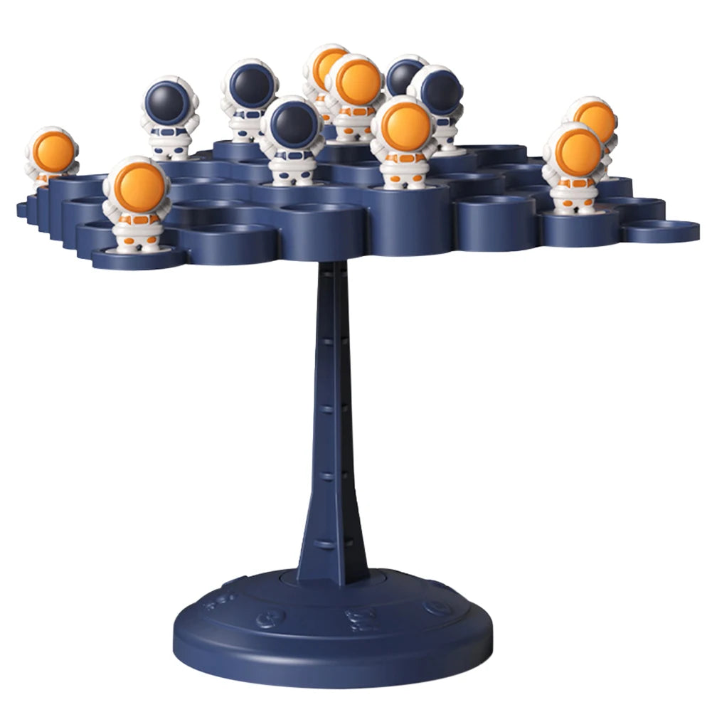 Kids Astronauts Balance Tree Game Parent-child Interactive Funny Table Game Baby Educational Toy Party Montessori Balance Board