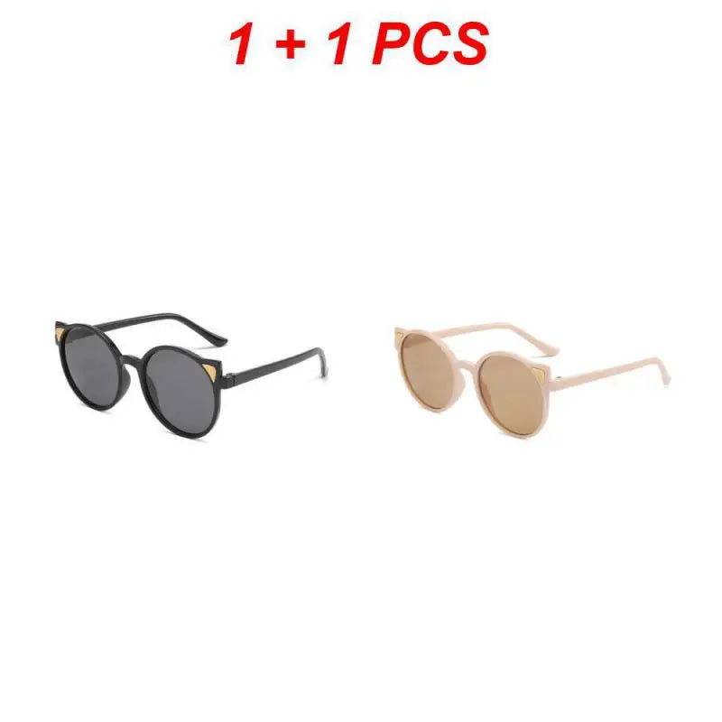 Fashion Children Sunglasses Boy Girl Stylish Goggles Baby Student Shades Eyeglasses Party Eyewear Square Summer UV400 Sunglasses