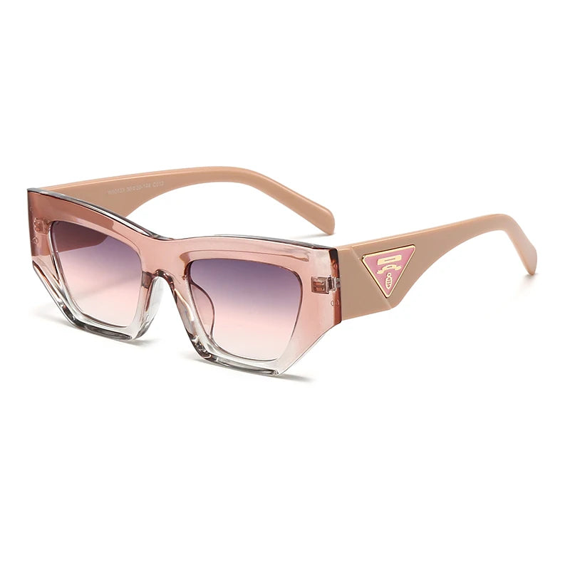 Fashion Luxury Brand Sunglasses For Men And Women Designer Cat Eye Unisex Sun Glasses Glamour Runway Eyewear UV400