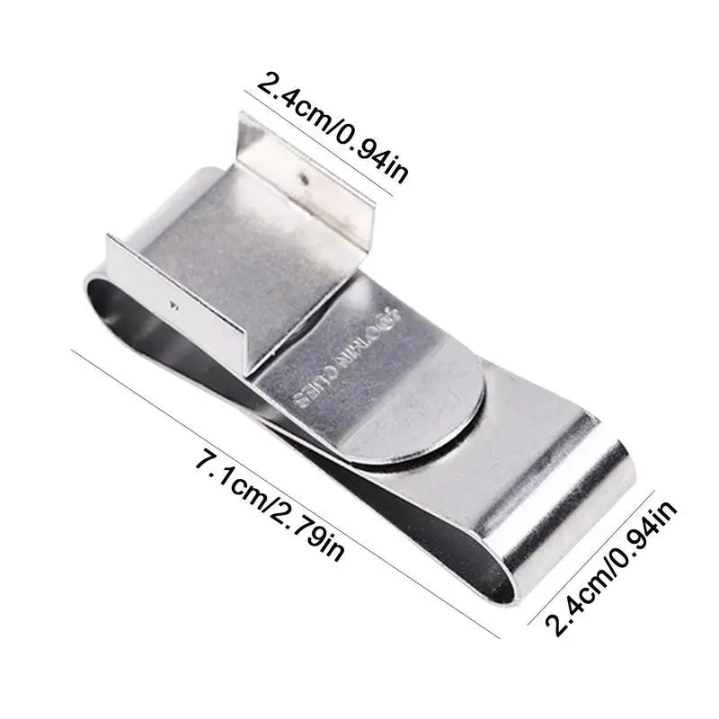 Billiard Powder Clip S Shaped Magnetic Chalk Holder Pool Stick Precision Tool Strong Magnet Chalk Holder Clip The Pool Player
