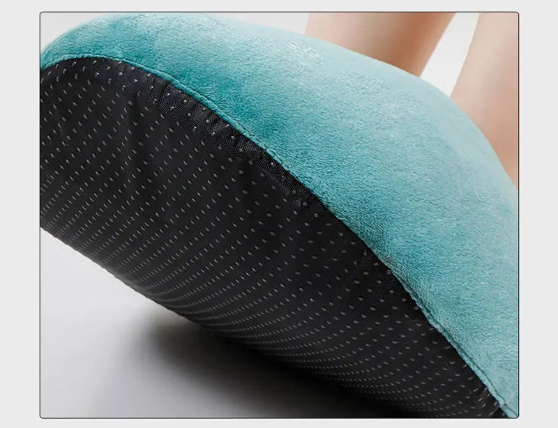 5V/2A USB Electric Foot Warmer Under Desk Heating Pad Winter Warming Plush Flannel Leg Thermostat Heater