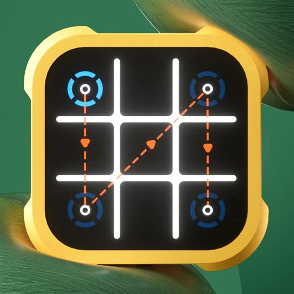 3 in 1 Electronic Tic-Tac-Toe Game Children's Electronic Toys Handheld Puzzle Game Console Chess Board Game Kids Creative Gifts