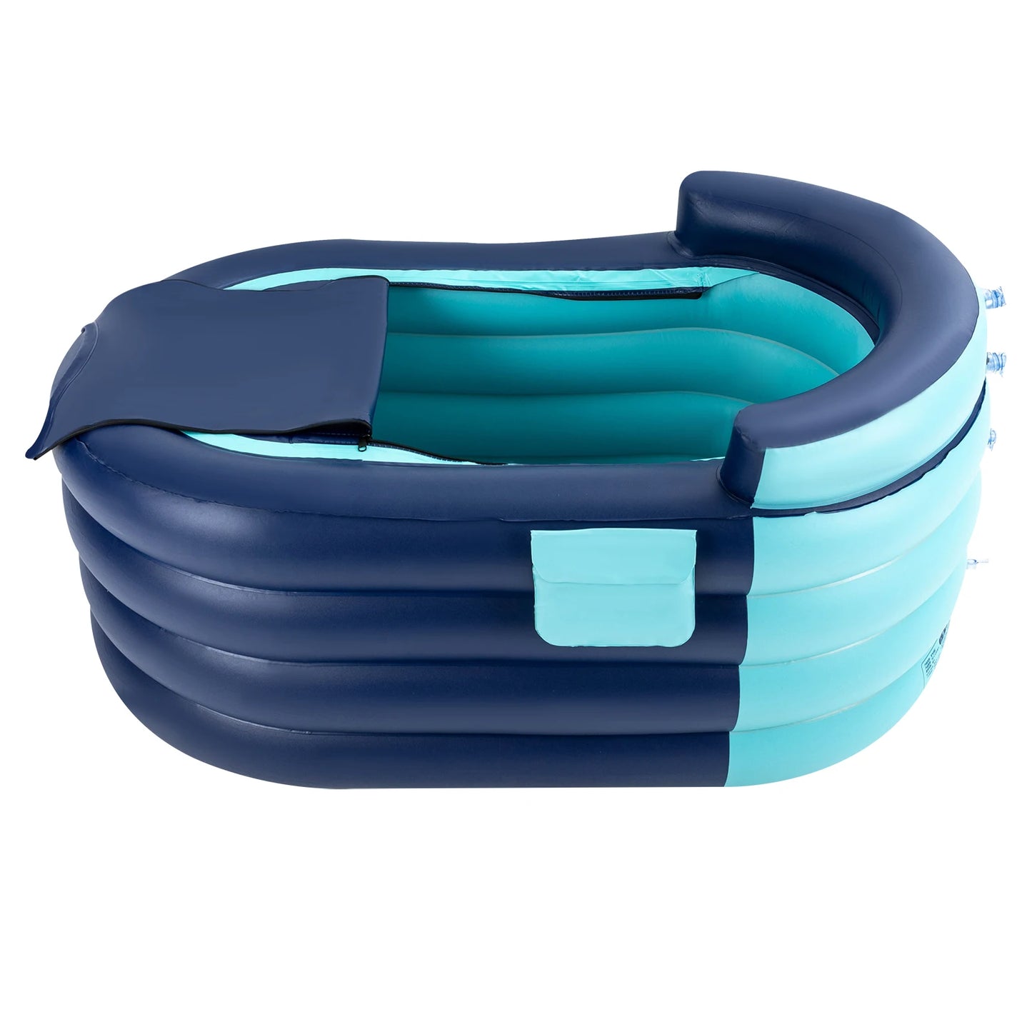PVC Inflatable Bathtub Folding Portable Adult Kids SPA Bath Tub Water Pool 1.4M Automatic Inflatable Bathtub Folding Portable