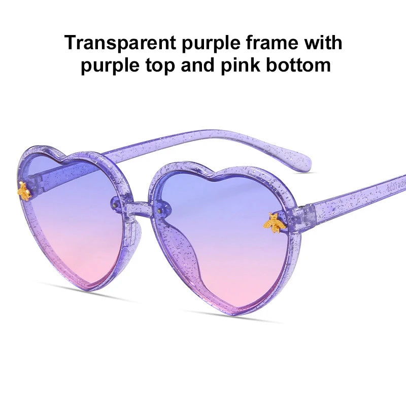Fashion Children Sunglasses Boy Girl Stylish Goggles Baby Student Shades Eyeglasses Party Eyewear Square Summer UV400 Sunglasses