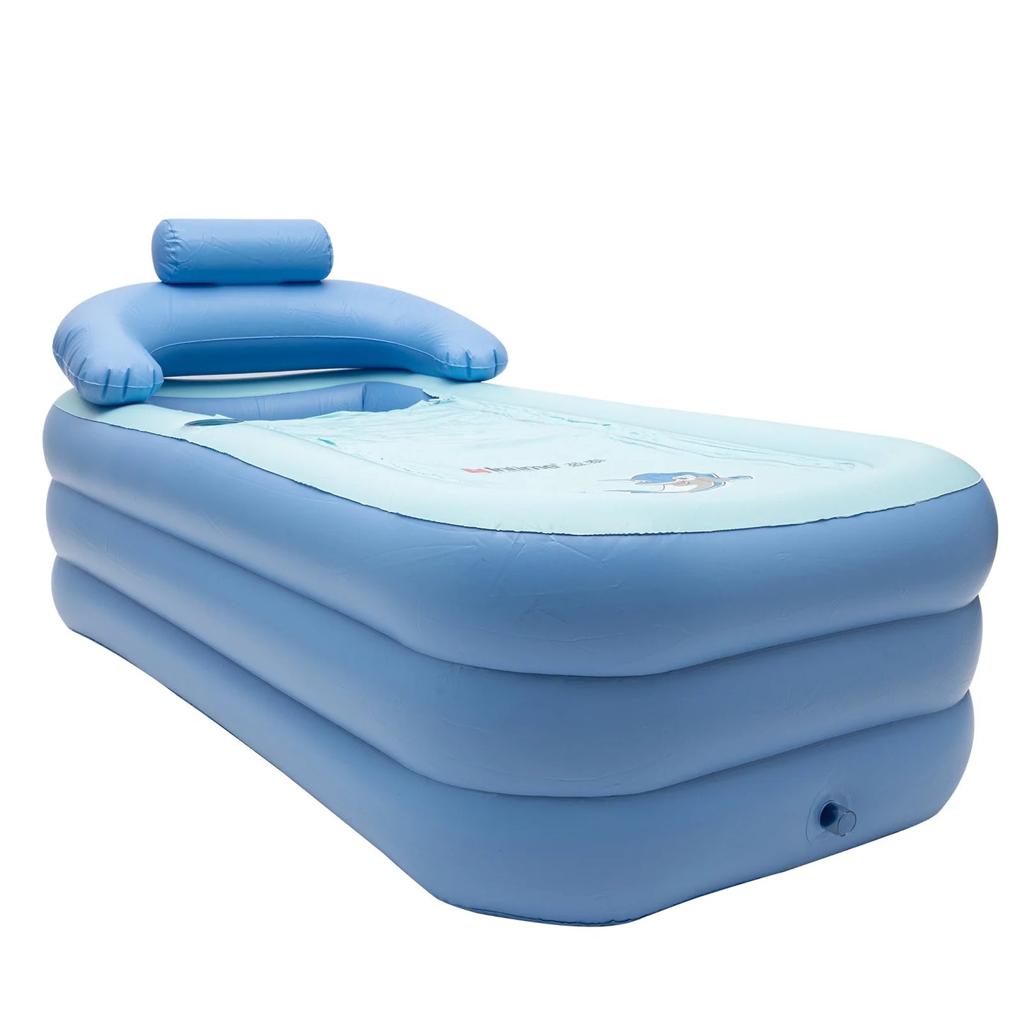 Inflatable Adult Spa PVC Bathtub Foldable Portable Warm Bath Tub Travel Bath