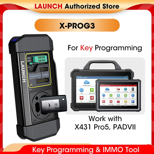 GL LAUNCH X431 X-PROG 3 Car Key Programmer Obd2 Scanner XPROG3 Immobilizer Smart Keys Remote X Prog3 For Launch Pro X431 V PLUS