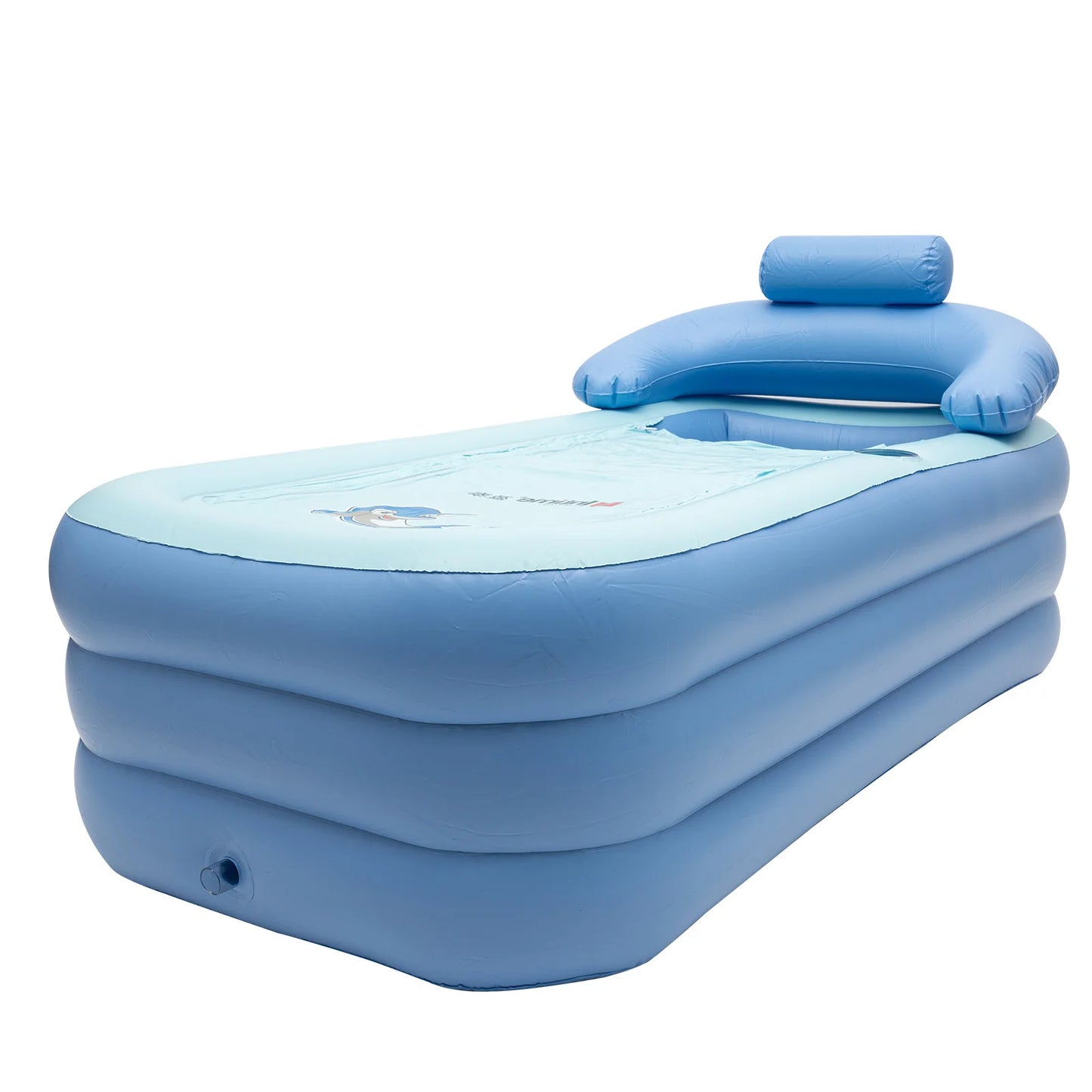 Inflatable Adult Spa PVC Bathtub Foldable Portable Warm Bath Tub Travel Bath