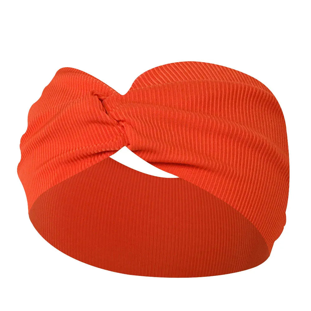 Barrette Clips Headbands For Women Yoga Elastic Hair Bands Workout Running Sport Non Slip Sweat Hair Wrap For Girls заколки