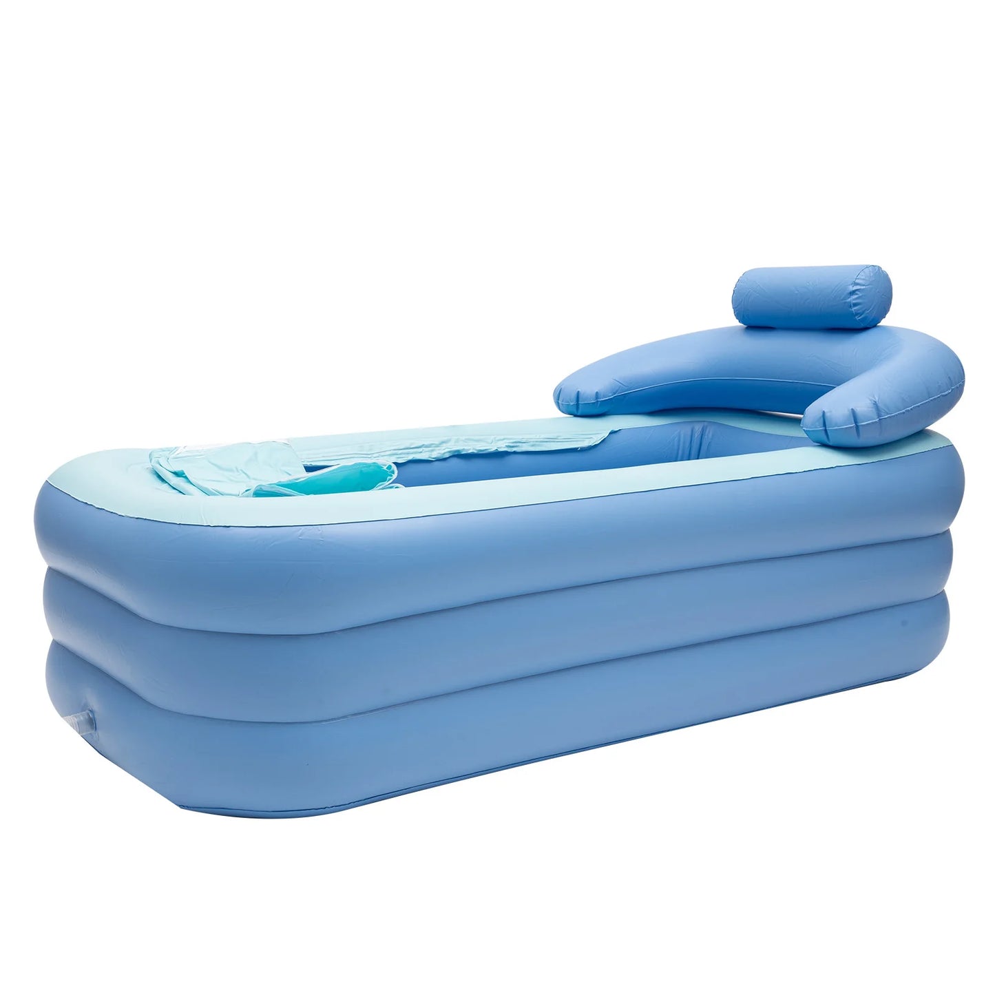 Inflatable Adult Spa PVC Bathtub Foldable Portable Warm Bath Tub Travel Bath