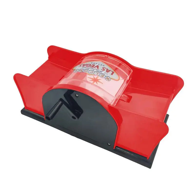 NEW Manual Card Shuffler Poker Shuffle Machine For Cards 2 Decks Of Card Holder Easy Hand Cranked System Casino Card Shuffler