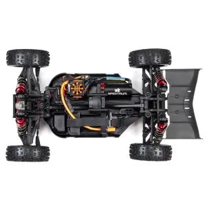 RC Car 1/8 Typhon 6S V5 4WD BLX Buggy with Spektrum Firma RTR (Ready-to-Run), Black and Red, ARA8606V5