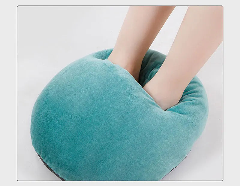 5V/2A USB Electric Foot Warmer Under Desk Heating Pad Winter Warming Plush Flannel Leg Thermostat Heater