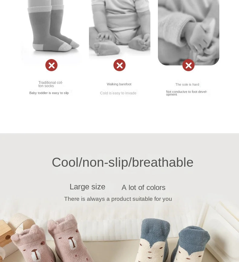 Newborn Baby Shoes Infant Cute Cartoon Kids Boy Shoes Soft Rubber Sole Child Floor Sneaker Booties Toddler Girls First Walker