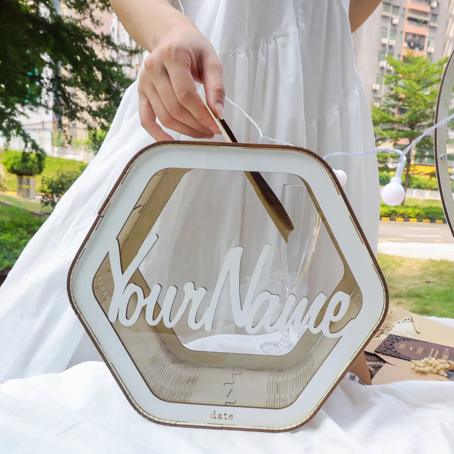 Card Box for Wedding Personalized Wood Wedding Card Box for Reception Decor Wedding Gift Custom Rustic Keepsake Memory Box