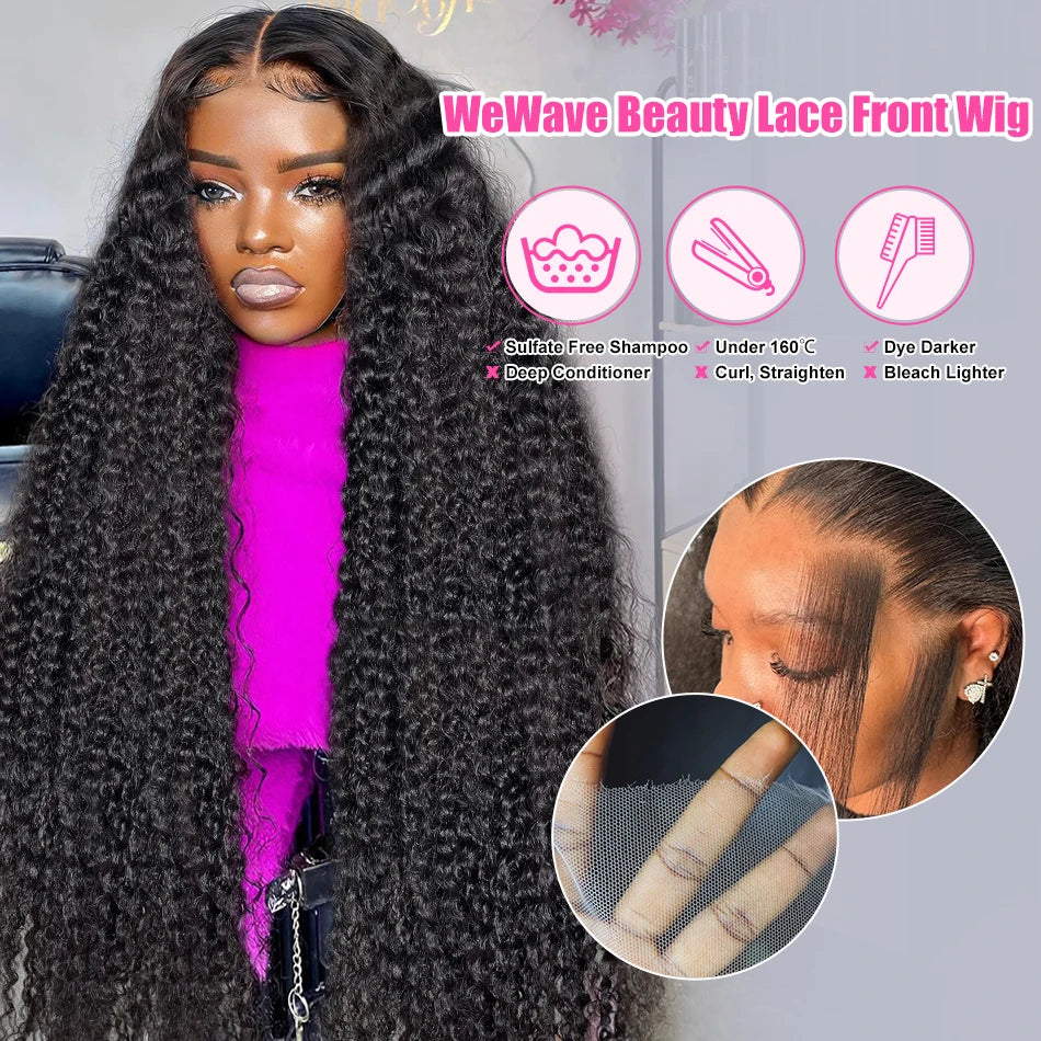 Rosabeauty 13x6 HD Loose Deep Wave Lace Frontal Wig Brazilian Curly Water Wave 13x4 Lace Front Wig 5x5 Closure Wigs For Women