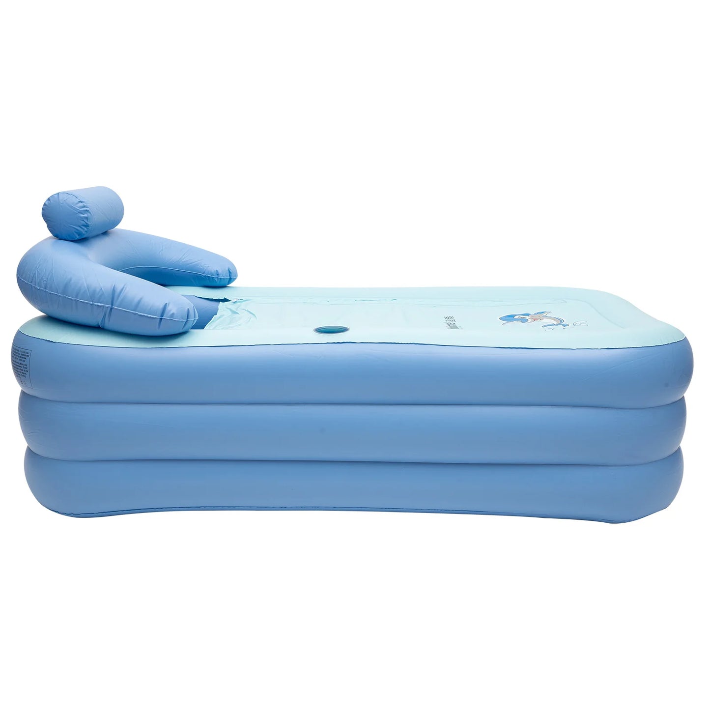 Inflatable Adult Spa PVC Bathtub Foldable Portable Warm Bath Tub Travel Bath
