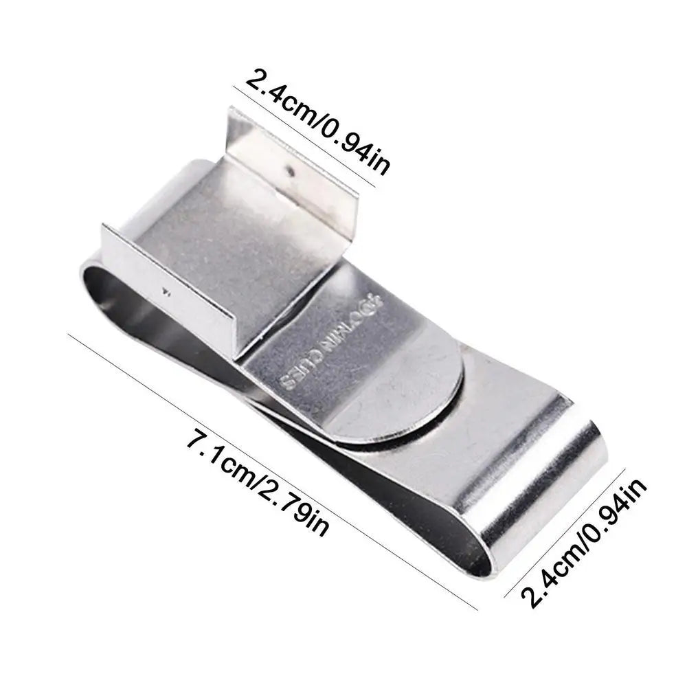 Billiard Powder Clip S Shaped Magnetic Chalk Holder Pool Stick Precision Tool Strong Magnet Chalk Holder Clip The Pool Player
