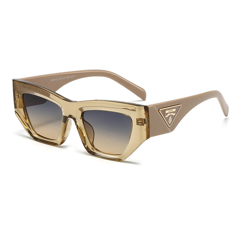 Fashion Luxury Brand Sunglasses For Men And Women Designer Cat Eye Unisex Sun Glasses Glamour Runway Eyewear UV400