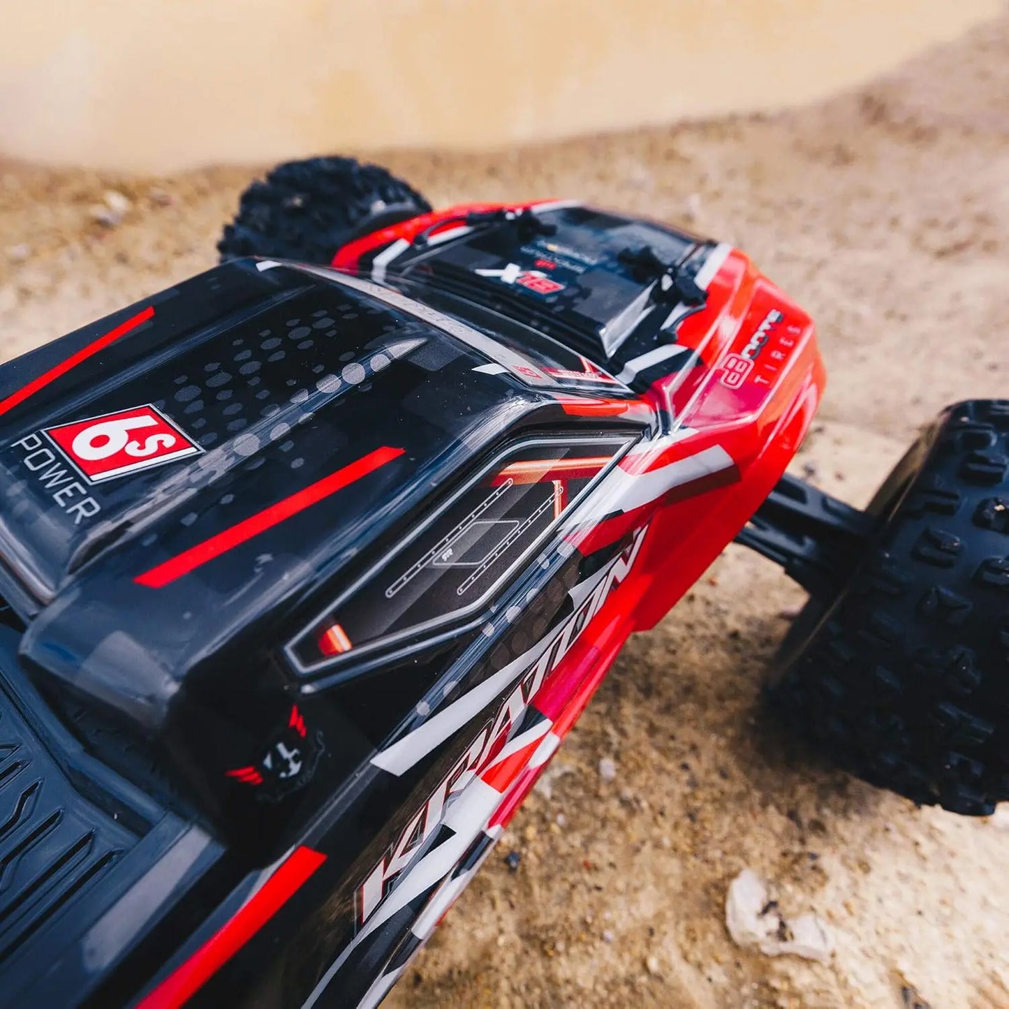 RC Truck 1/8 KRATON 6S V5 4WD BLX Speed Monster RC Truck with Spektrum Firma RTR (Transmitter and Receiver Included, Batte